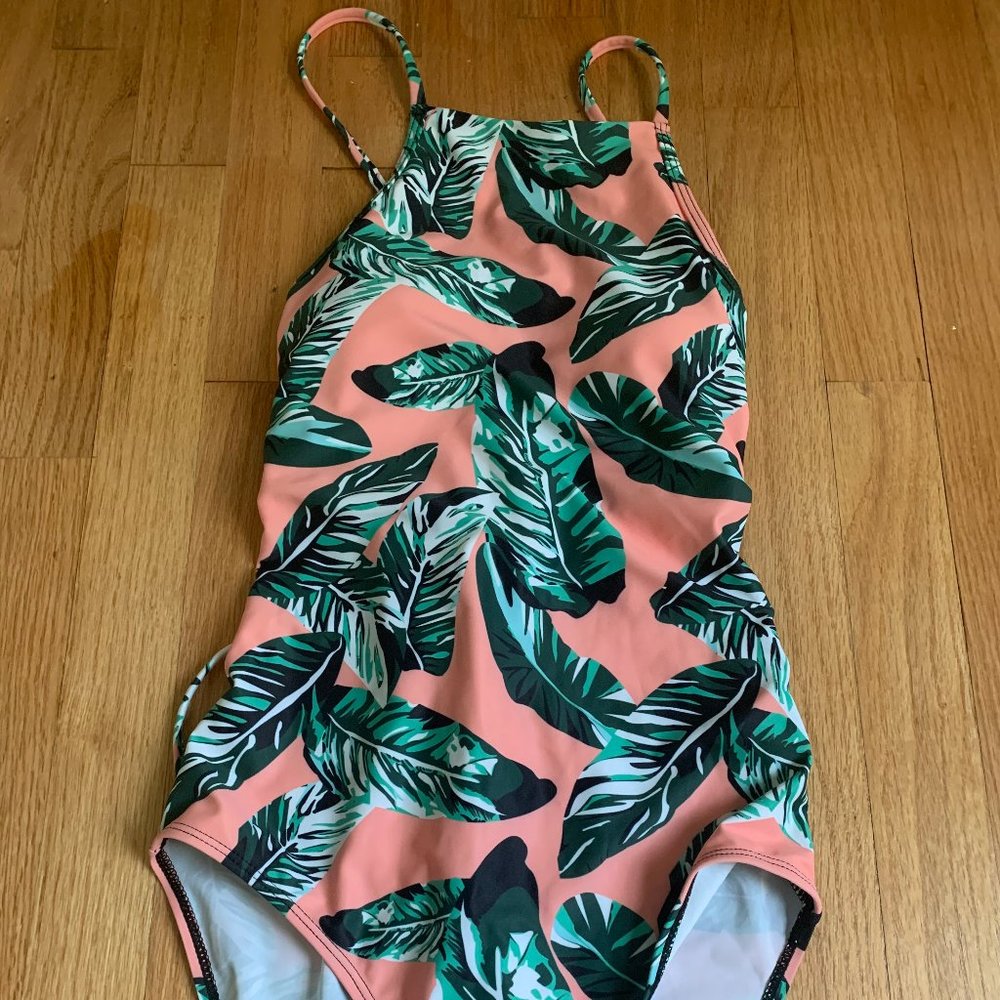 High Neck One Piece Swimsuit, Bikini